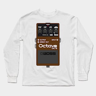 Boss OC-5 Octave Guitar Effect Pedal Long Sleeve T-Shirt